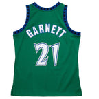Kevin Garnett Minnesota Timberwolves 1997/98 Hardwood Classics Reload 2.0 Swingman Jersey - Green