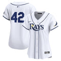 Tampa Bay Rays Nike Women's 2024 Jackie Robinson Day Home Limited Jersey – White