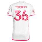 Cedric Teuchert St. Louis City SC adidas 2024 The Confluence Kit Authentic Player Jersey - White