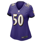 Adisa Isaac Baltimore Ravens Nike Women's  Game Jersey -  Purple