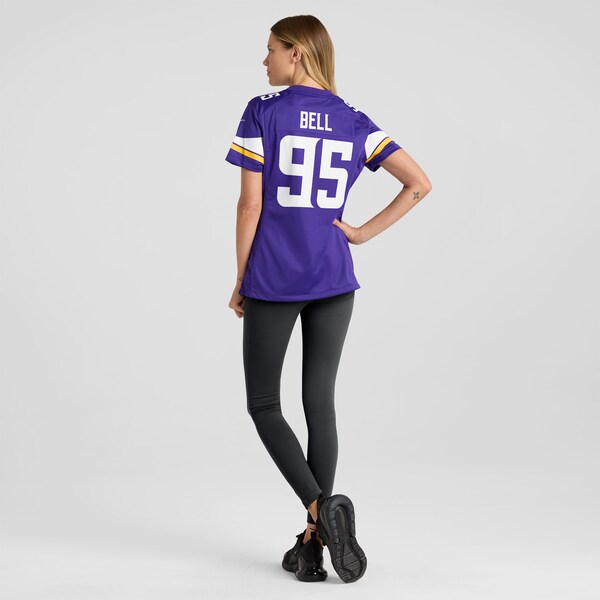 Travis Bell Minnesota Vikings Nike Women's  Game Jersey -  Purple