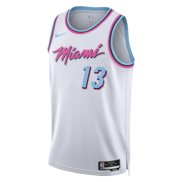 Bam Adebayo Miami Heat Nike Unisex 2024/25 Swingman Player Jersey - City Edition - White