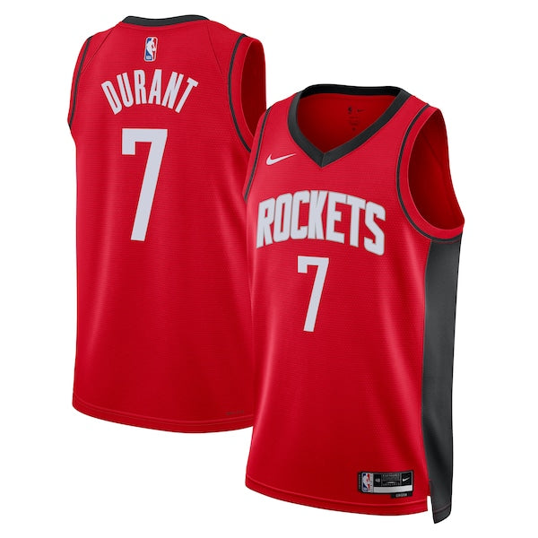 Kevin Durant Houston Rockets Nike Unisex Swingman Player Jersey - Icon Edition - Red