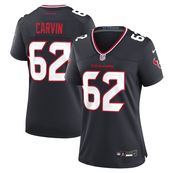 Jerome Carvin Houston Texans Nike Women's Team Game Jersey -  Navy