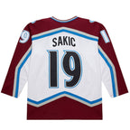 Joe Sakic Colorado Avalanche 2000-01 Power Play Jersey - White