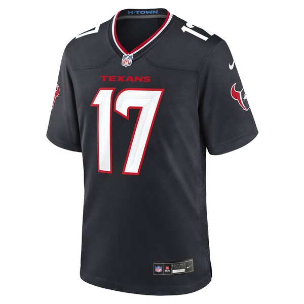 Braxton Berrios Houston Texans Nike Team Game Jersey -  Navy