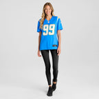 Jamaree Caldwell Los Angeles Chargers Nike Women's Team Game Jersey -  Powder Blue