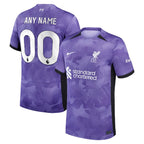 Liverpool Nike 2023/24 Third Stadium Replica Custom Jersey - Purple