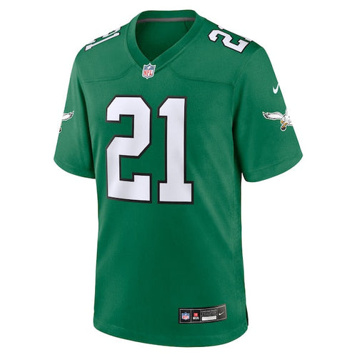 Eric Allen Philadelphia Eagles Nike Alternate Game Jersey - Kelly Green/Green