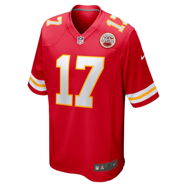 Mecole Hardman Kansas City Chiefs Nike  Game Jersey -  Red