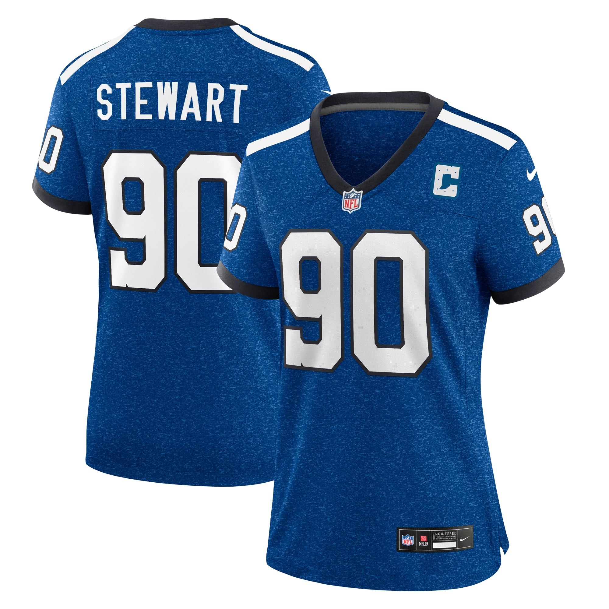 Grover Stewart Indianapolis Colts Nike Women's Game Jersey - Royal/Blue