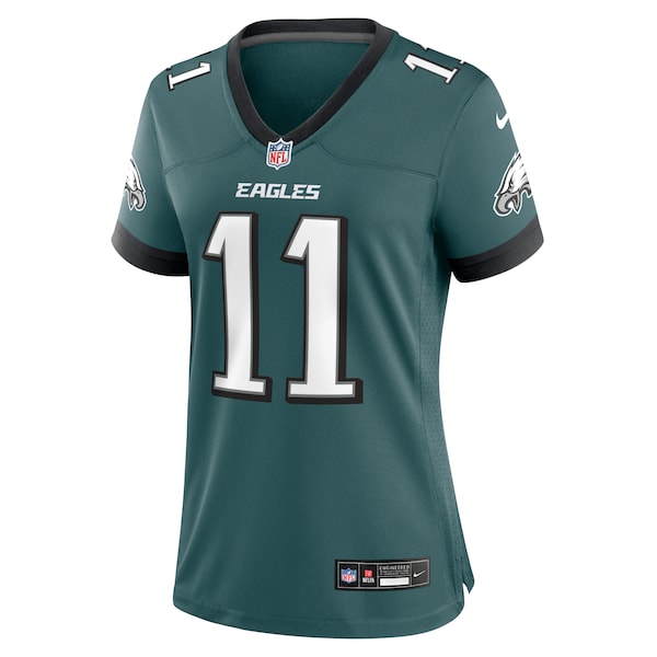 A.J. Brown Philadelphia Eagles Nike Women's Team Game Jersey - Midnight Green/Black