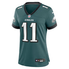 A.J. Brown Philadelphia Eagles Nike Women's Team Game Jersey - Midnight Green/Black