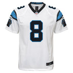 Jaycee Horn Carolina Panthers Nike Youth Game Jersey - White/Blue