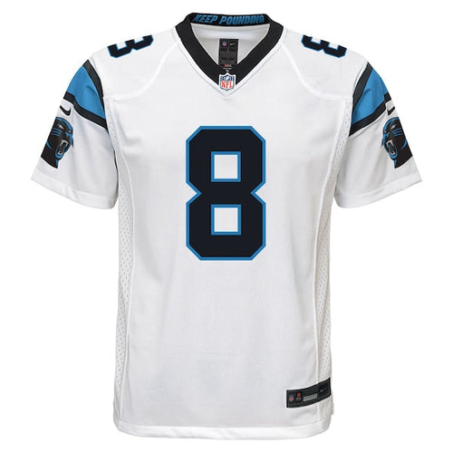 Jaycee Horn Carolina Panthers Nike Youth Game Jersey - White/Blue
