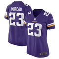 Fabian Moreau Minnesota Vikings Nike Women's  Game Jersey -  Purple