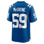 Cameron McGrone Indianapolis Colts Nike Team Game Jersey -  Royal