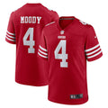 Jake Moody San Francisco 49ers Nike Team Game Jersey - Scarlet