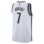 Kevin Durant Brooklyn Nets Nike Unisex Swingman Jersey - Association Edition - White/Black