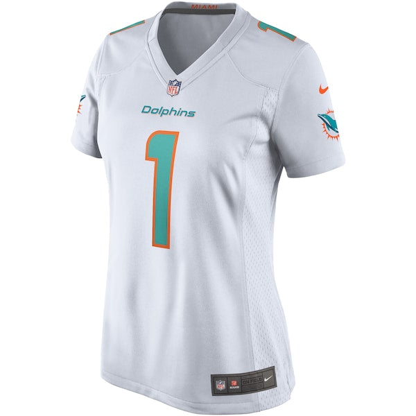 Tua Tagovailoa Miami Dolphins Nike Women's Game Jersey - White/Aqua