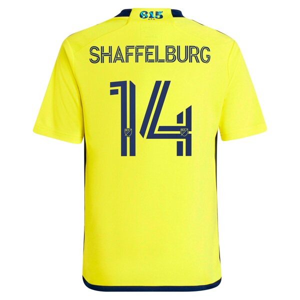 Jacob Shaffelburg Nashville SC adidas Youth 2024 The 615 Kit Replica Player Jersey - Yellow/Black