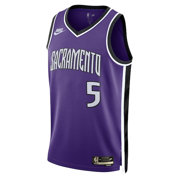 De'Aaron Fox Sacramento Kings Nike Unisex 2024/25 Swingman Jersey - Purple - Classic Edition
