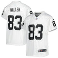 Darren Waller Las Vegas Raiders Nike Youth Game Jersey - White/Black