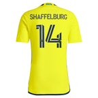 Jacob Shaffelburg Nashville SC adidas 2024 The 615 Kit Replica Player Jersey - Yellow