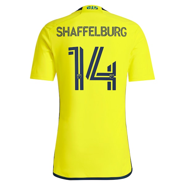 Jacob Shaffelburg Nashville SC adidas 2024 The 615 Kit Replica Player Jersey - Yellow