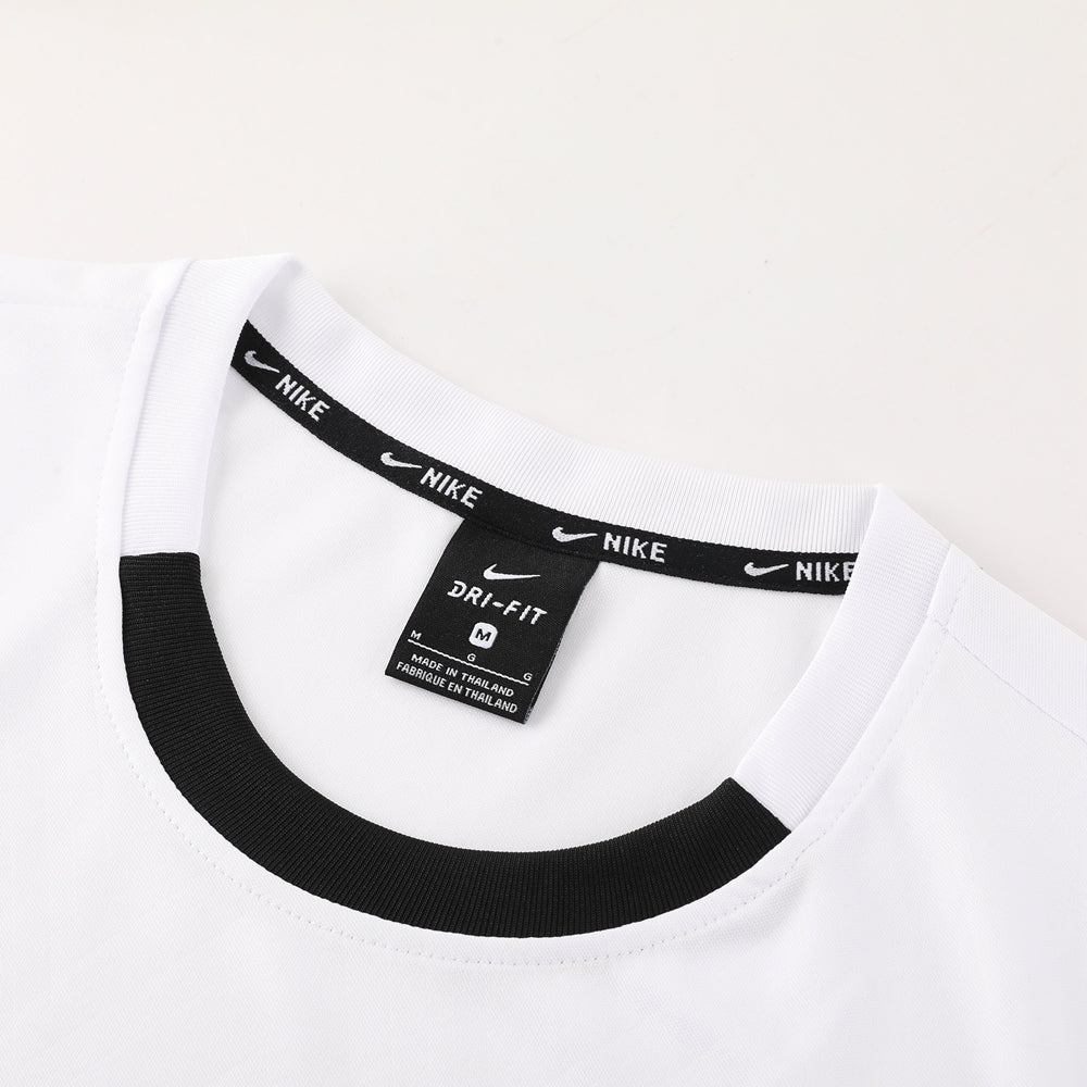 Nike Short Sleeve Training Jersey Set-ND06- White/Black