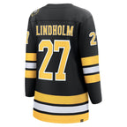 Hampus Lindholm Boston Bruins  Women's Home Breakaway Player Jersey - Black