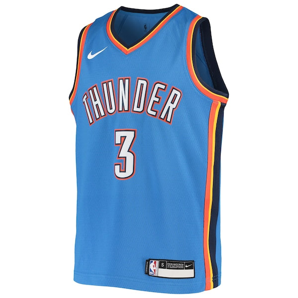 Chris Paul Oklahoma City Thunder Nike Youth Team Swingman Jersey - Blue