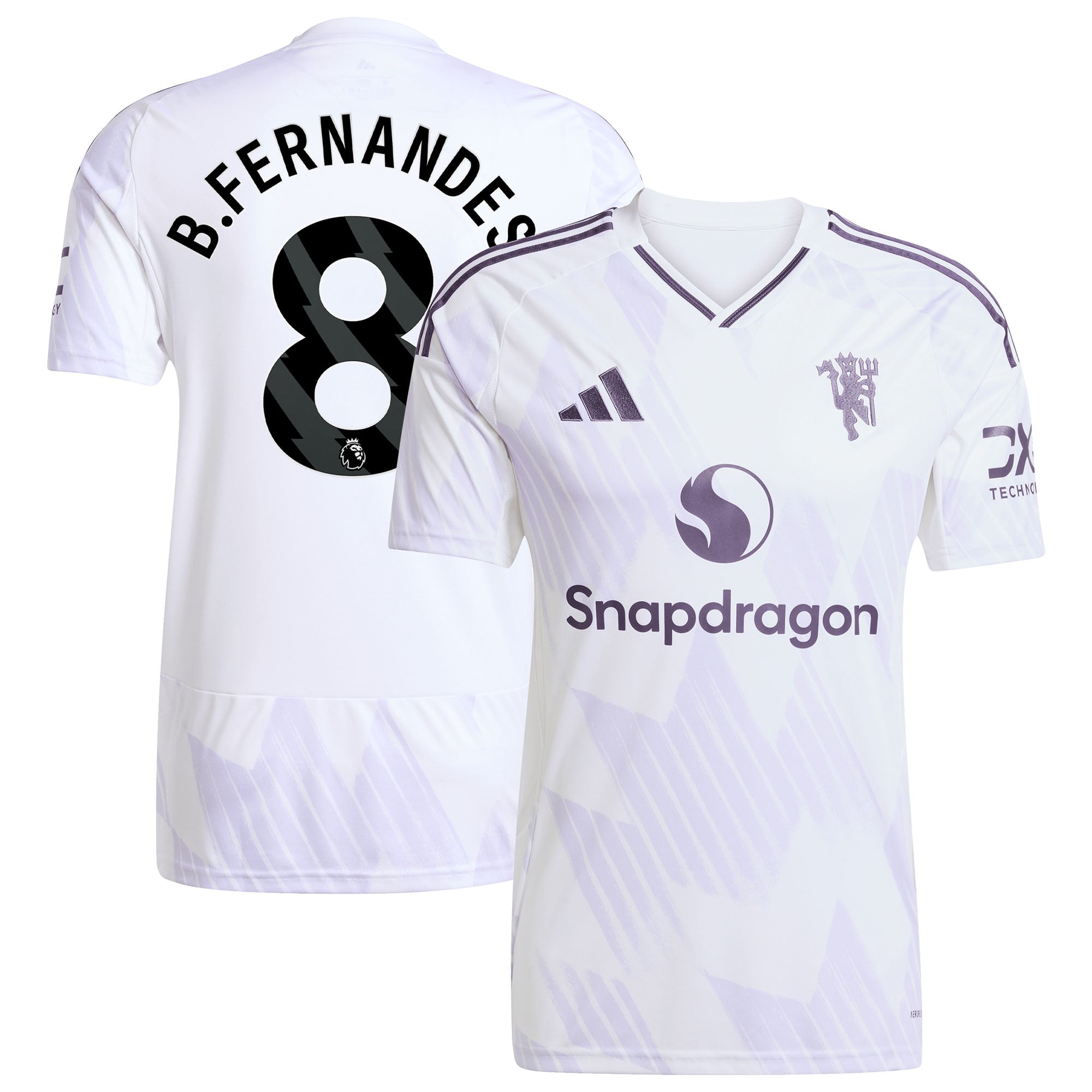 Bruno Fernandes Manchester United adidas Home 2025/26 Replica Player Jersey - Red/White