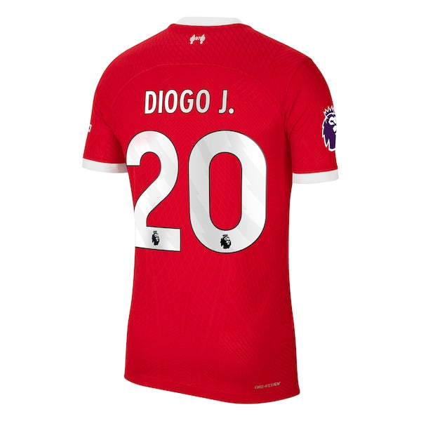 Diogo Jota Liverpool Nike 2023/24 Home Authentic Player Jersey - Red/White