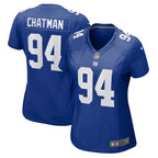 Elijah Chatman New York Giants Nike Women's  Game Jersey -  Royal