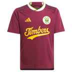 Portland Timbers adidas Youth 2024 Archive Replica Jersey - Red