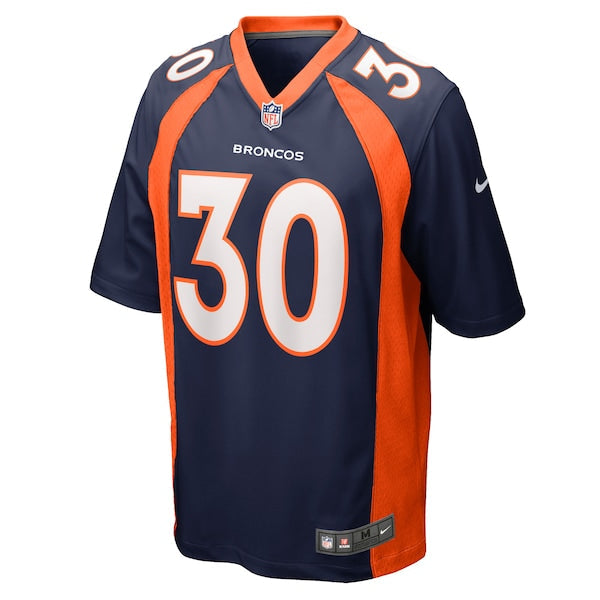 Terrell Davis Denver Broncos Nike Retired Player Jersey - Navy/Orange