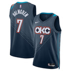 Chet Holmgren Oklahoma City Thunder Nike Unisex 2025/26 Swingman Jersey - Navy - City Edition