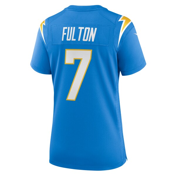 Kristian Fulton Los Angeles Chargers Nike Women's  Game Jersey -  Powder Blue