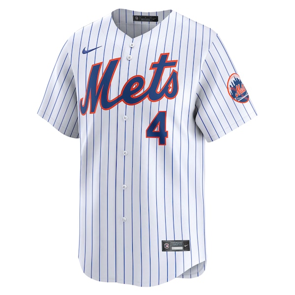 Francisco Alvarez New York Mets Nike Youth Home Limited Player Jersey – White