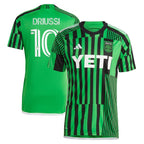 Sebastián Driussi Austin FC adidas 2024 Las Voces Kit Replica Jersey - Green