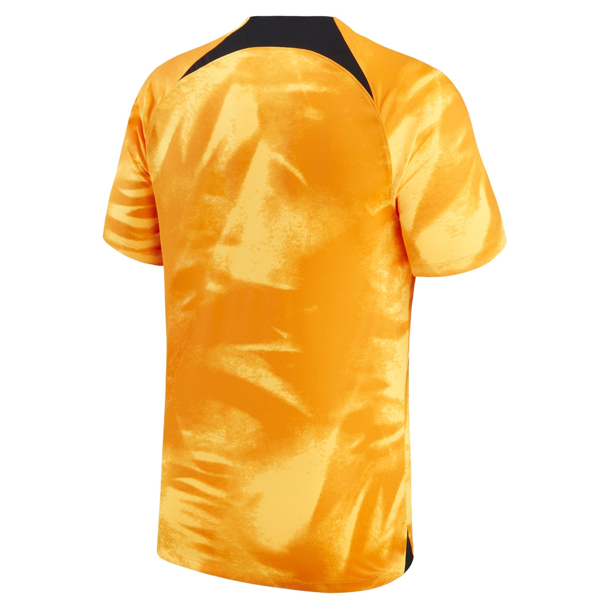 Custom Netherlands National Team Nike 2022/23 Home Authentic Blank Jersey - Orange