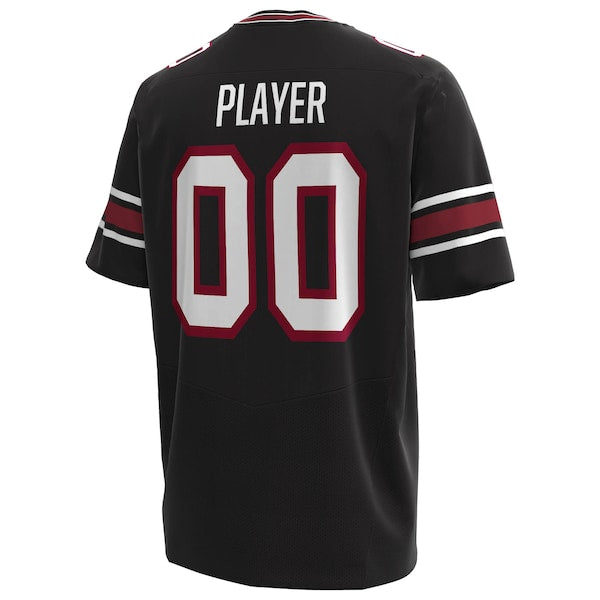South Carolina Gamecocks Under Armour Alternate NIL Pick-A-Player Replica Football Jersey - Black/Garnet