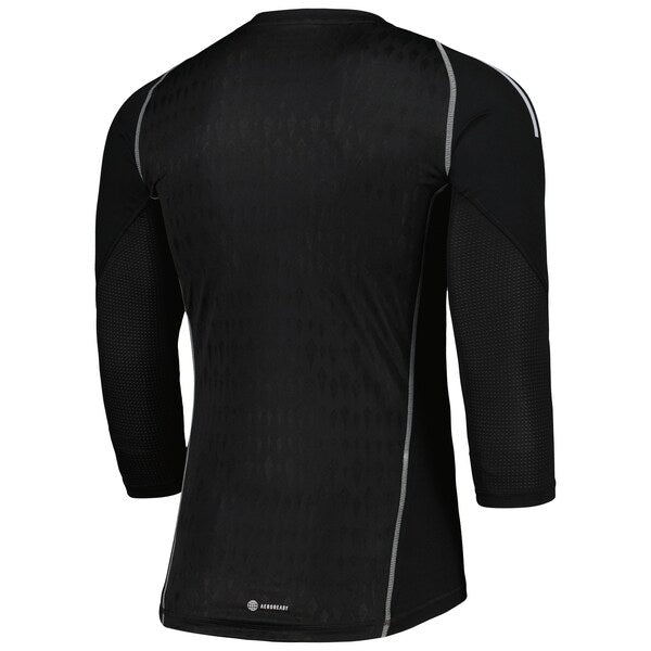 New York Red Bulls adidas 2024 Goalkeeper Long Sleeve Replica Jersey - Black