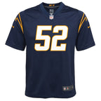 Khalil Mack Los Angeles Chargers Nike Youth Game Jersey - Navy/Powder Blue