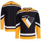 Pittsburgh Penguins adidas Reverse Retro 2.0 Authentic Jersey Custom - Black