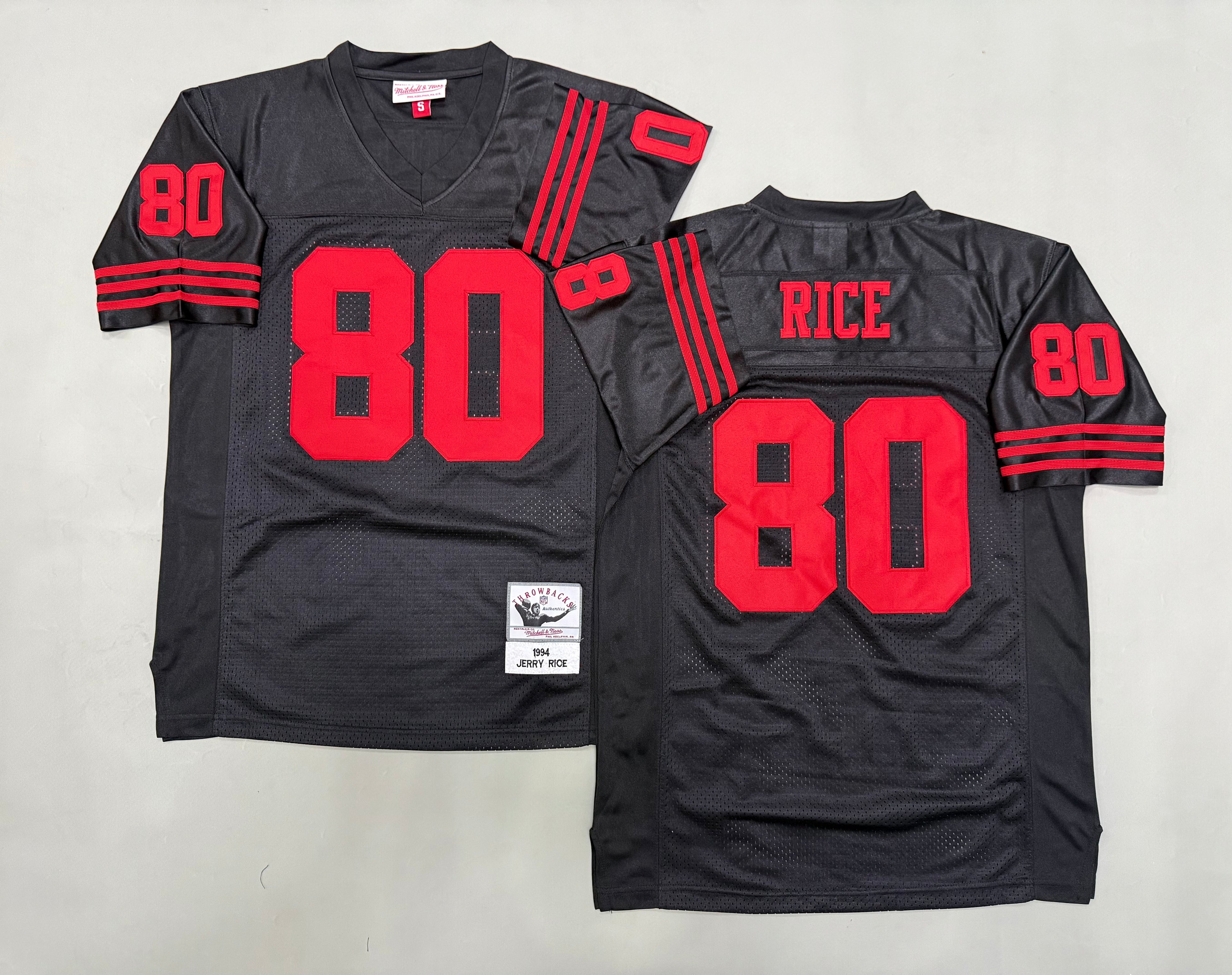 Jerry Rice San Francisco 49ers Authentic Throwback Retired Player Jersey