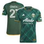 Diego Chara Portland Timbers adidas 2023 Portland Plaid Kit Authentic Jersey - Green
