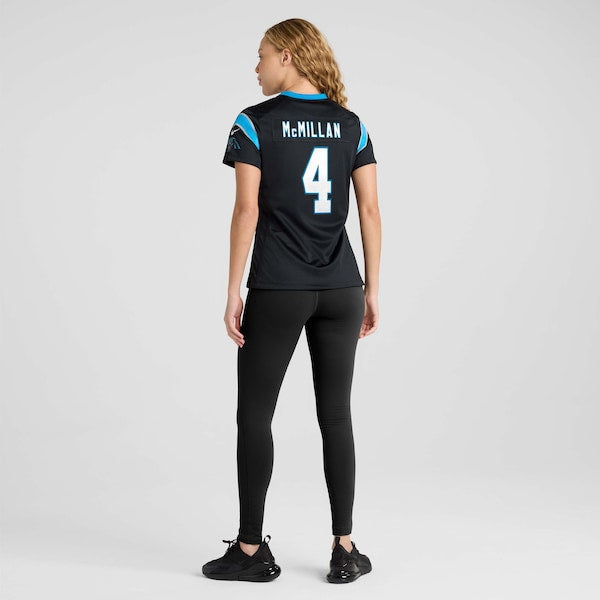 Tetairoa McMillan Carolina Panthers Nike Women's Team Game Jersey -  Black