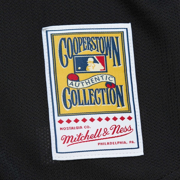 Mike Piazza New York Mets Cooperstown Collection 2000 Batting Practice Jersey - Black